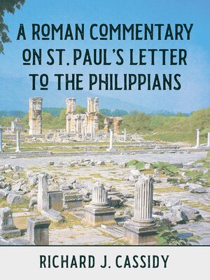 cover image of A Roman Commentary on St. Paul's Letter to the Philippians